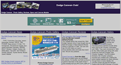 Desktop Screenshot of dodge-caravan.net